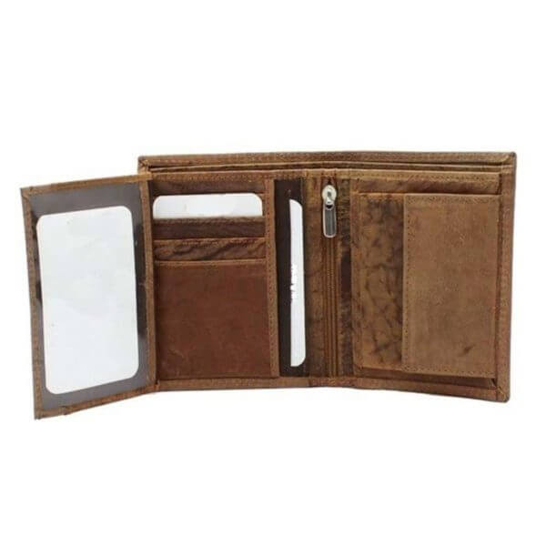 RFID Blocking Leather Wallet