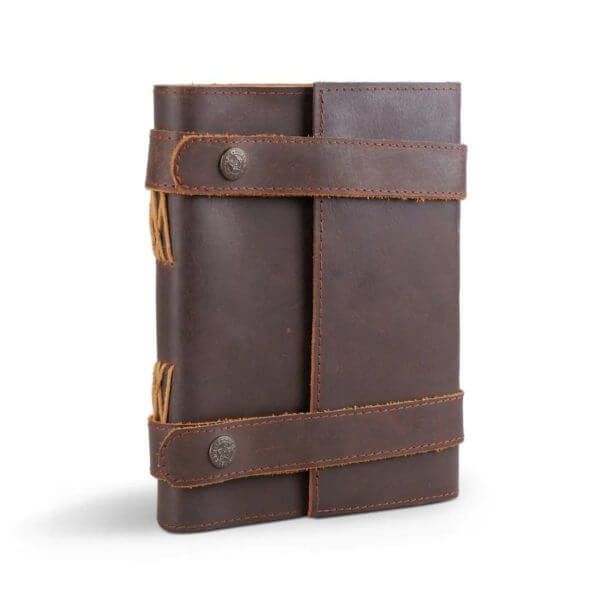 LeatherLuxe Dark Brown