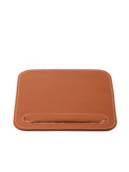 Leather Mouse Pad with Wrist Rest (set of 2)