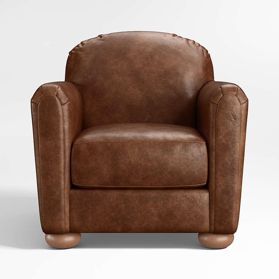 Huston Leather Accent Chair