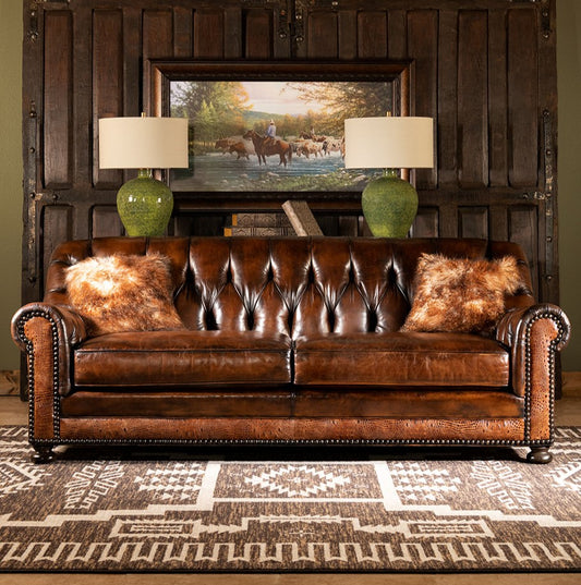 Florence Leather Sofa