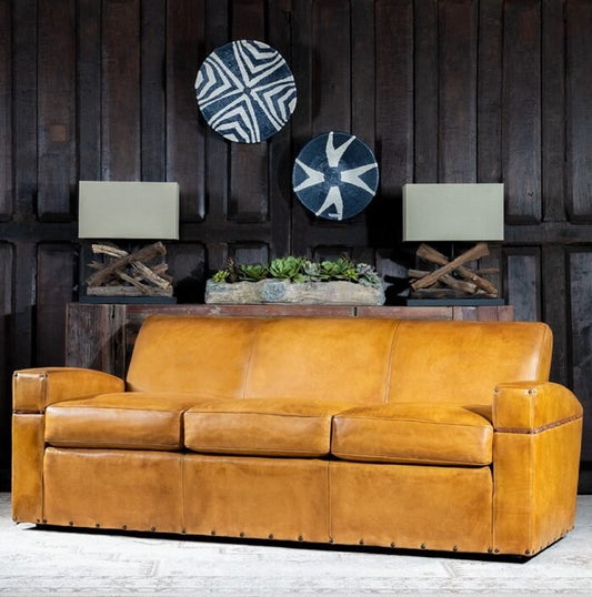 Lisbon Leather Sofa