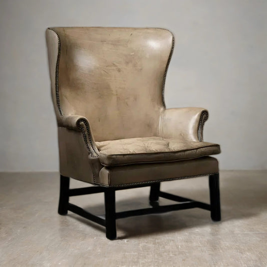 Seren Curve Leather Sofa Chair