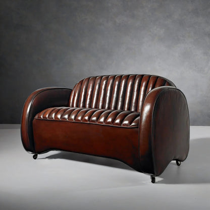 Brio Leather 2-Seater Sofa