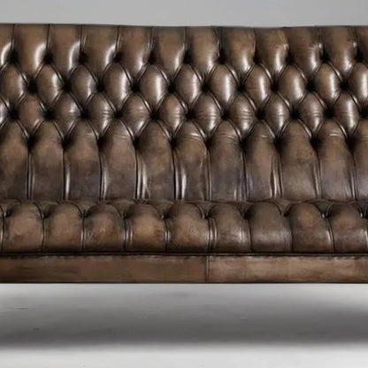 Alton Vintage Leather 3- Seater Sofa