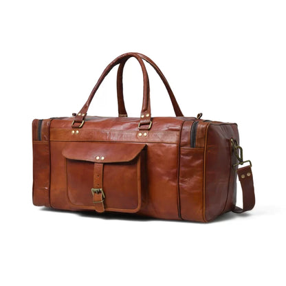 Godzi LeatherLuxe Duffle Bag