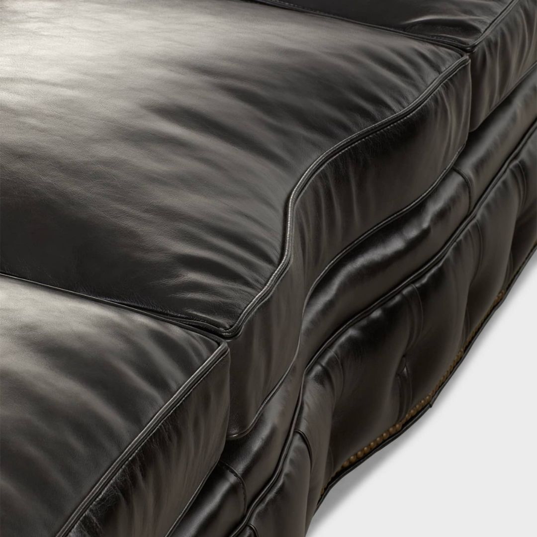 Antonio Classic 3- Seater Leather Sofa