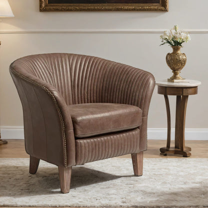 Brunei Vintage Leather Sofa Chair
