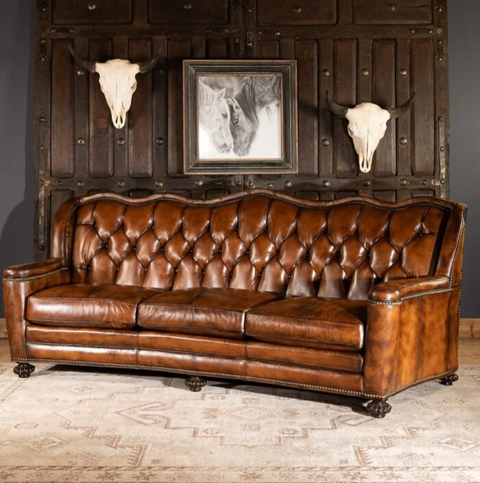 Moscow Tufted 3 Seater Sofa Living Room