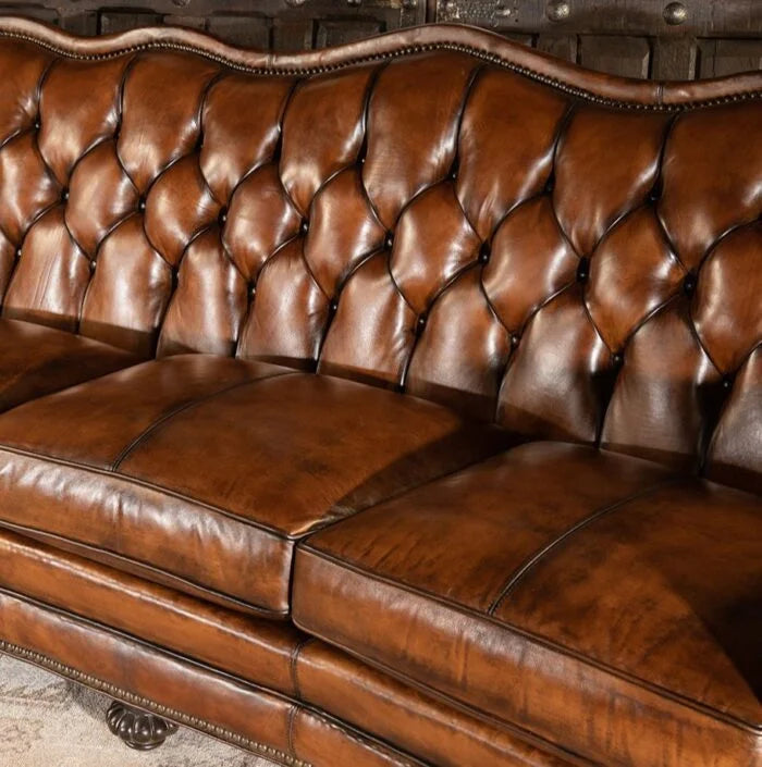 Moscow Tufted 3 Seater Sofa Living Room